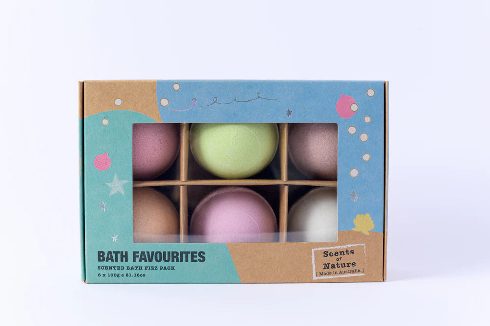 Limited Edition Bath Favourites Scented Bath Fizz Pack