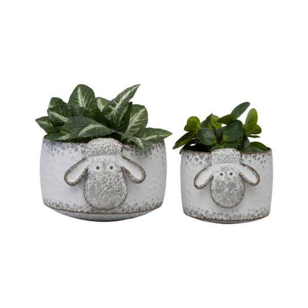 Nested Sheep Wallhanging Planters