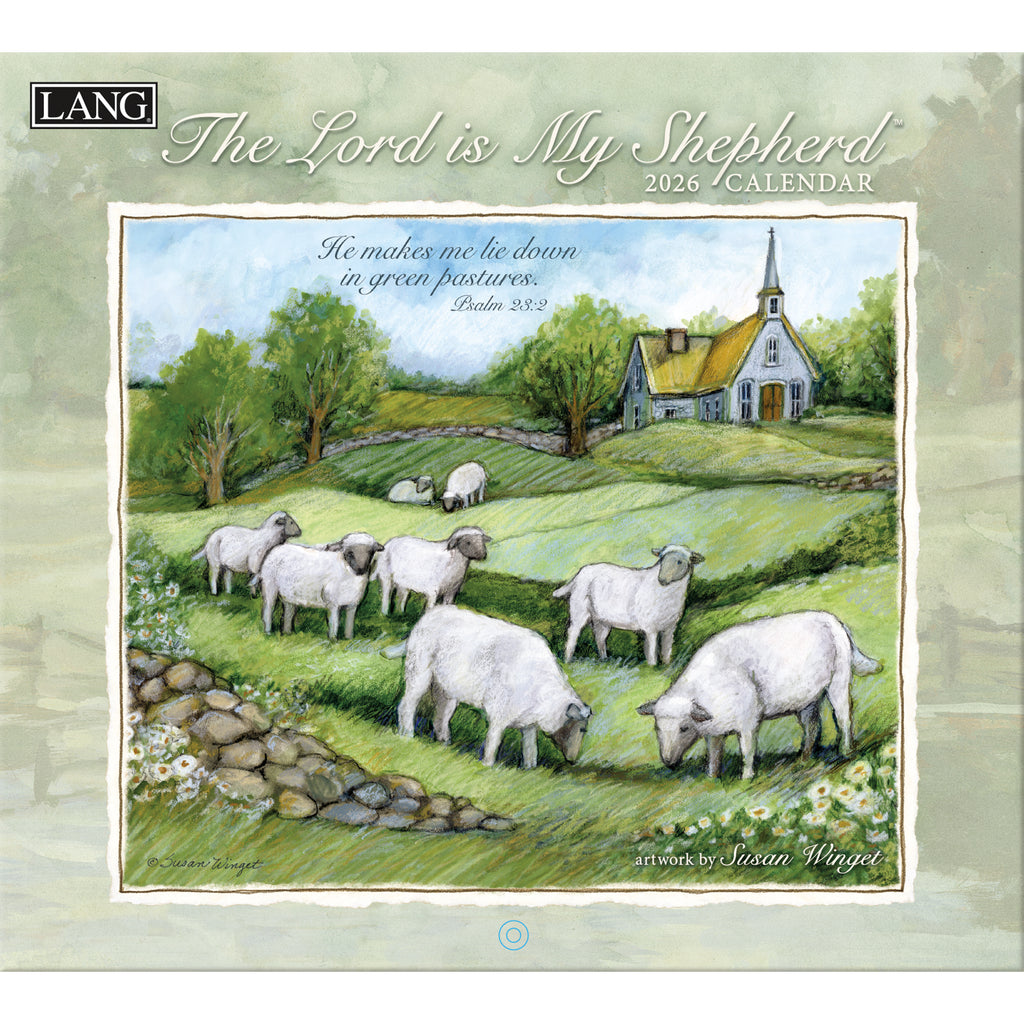 The Lord is My Shepard 2026 Wall Calendar Whatever Mudgee