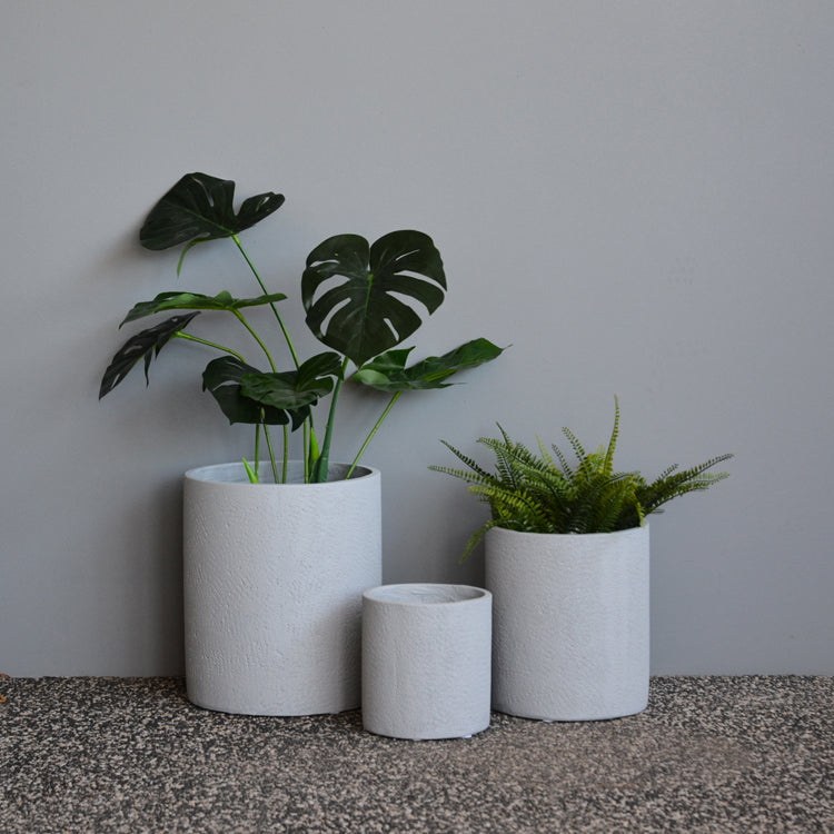 Vail Planter Pots | Light Grey