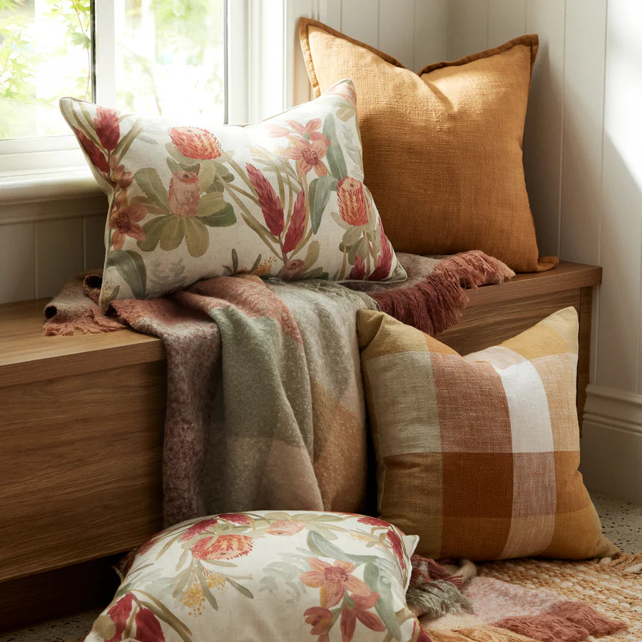 Dana Spruce Brushed Throw main image 1