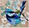 Bird Art By Amanda Brooks | Stone Drink Coaster Collection