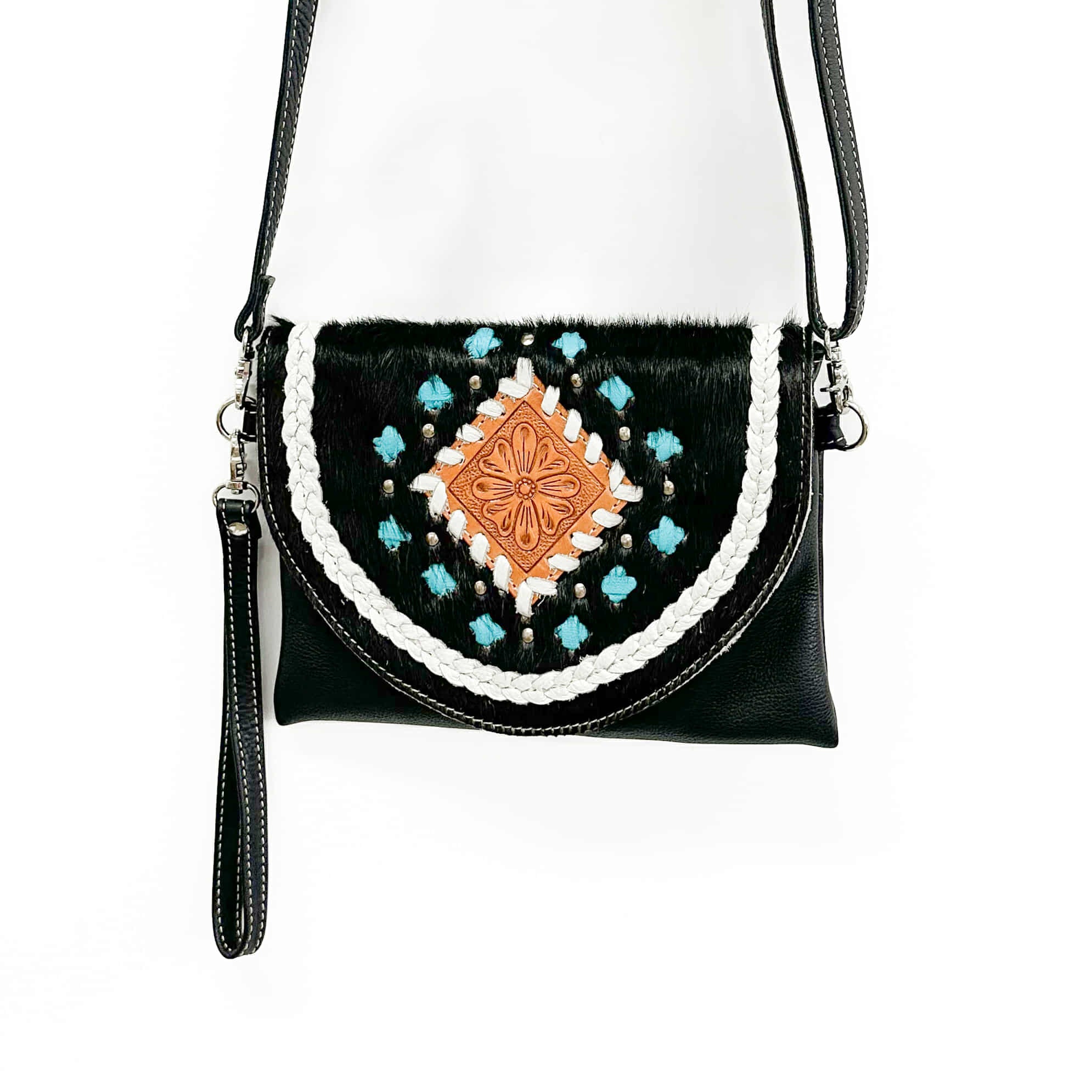 Waco | Small Boho Bag with Leather Stitch