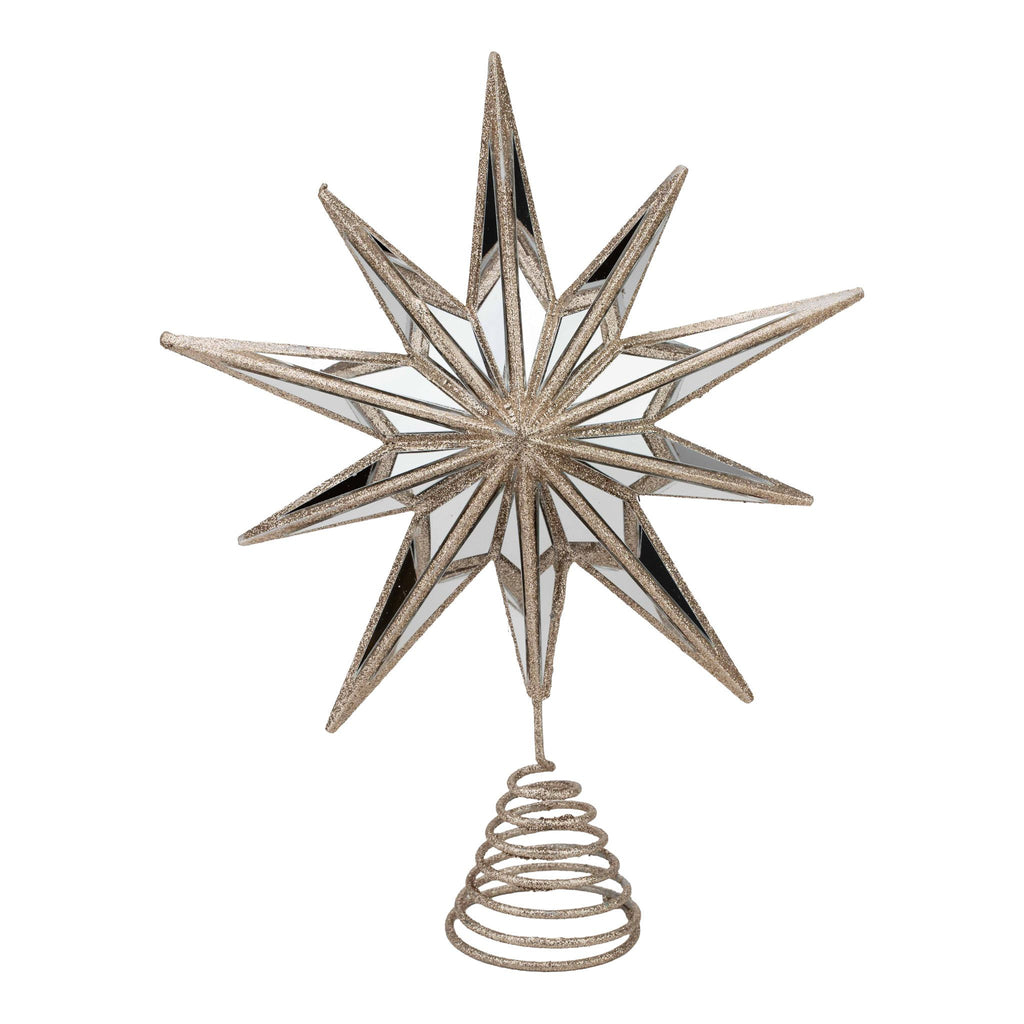 Champagne 10 Point Star Tree Topper – Whatever Mudgee