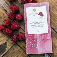 Coco Mudgee Hazelnut & Raspberry Milk Bar