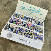 Fridge Magnets By Amanda Brooks | Magnetic Blues