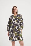 Tuck Cuff Oversized Dress | Moss Spot