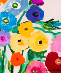 Fridge Magnets By Anna Blatman | Flower Party