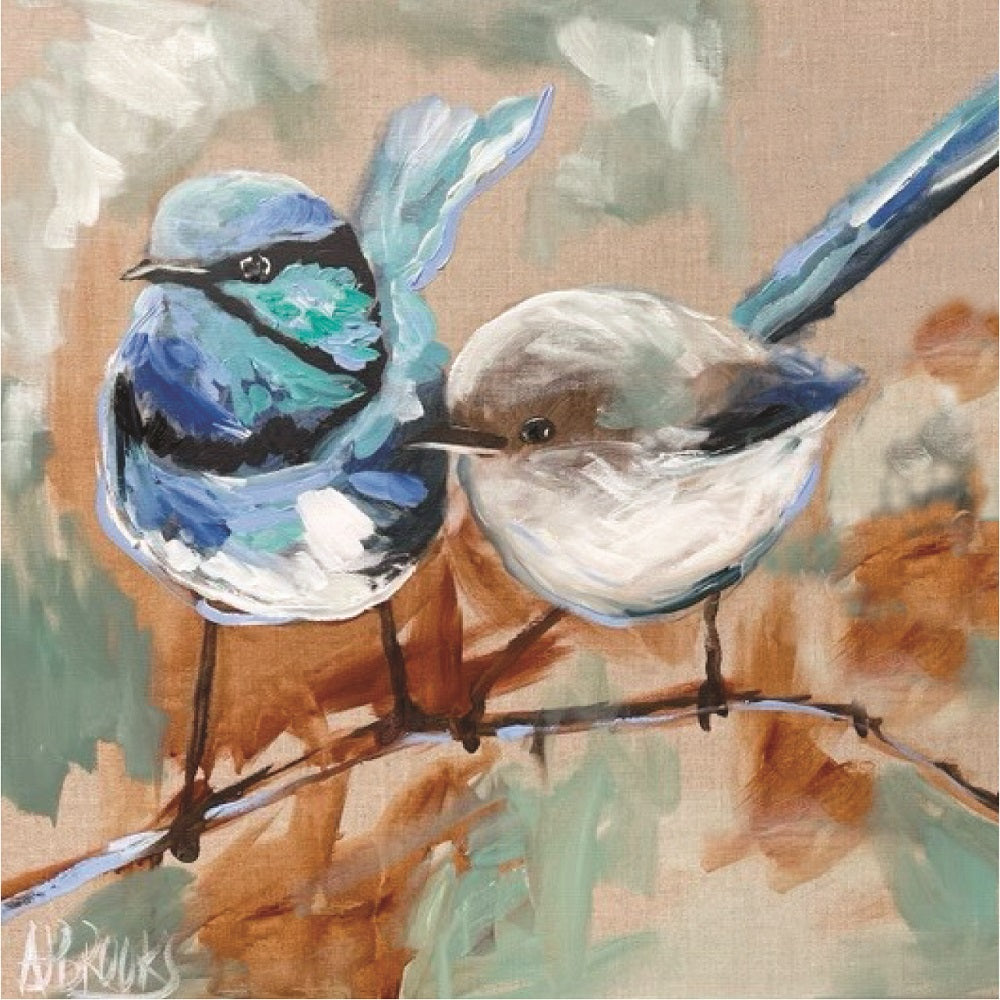 Bird Art By Amanda Brooks | Stone Drink Coaster Collection