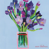 Colourful Flowers By Anna Blatman | Stone Drink Coaster Collection