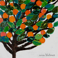 Colourful Flowers By Anna Blatman | Stone Drink Coaster Collection