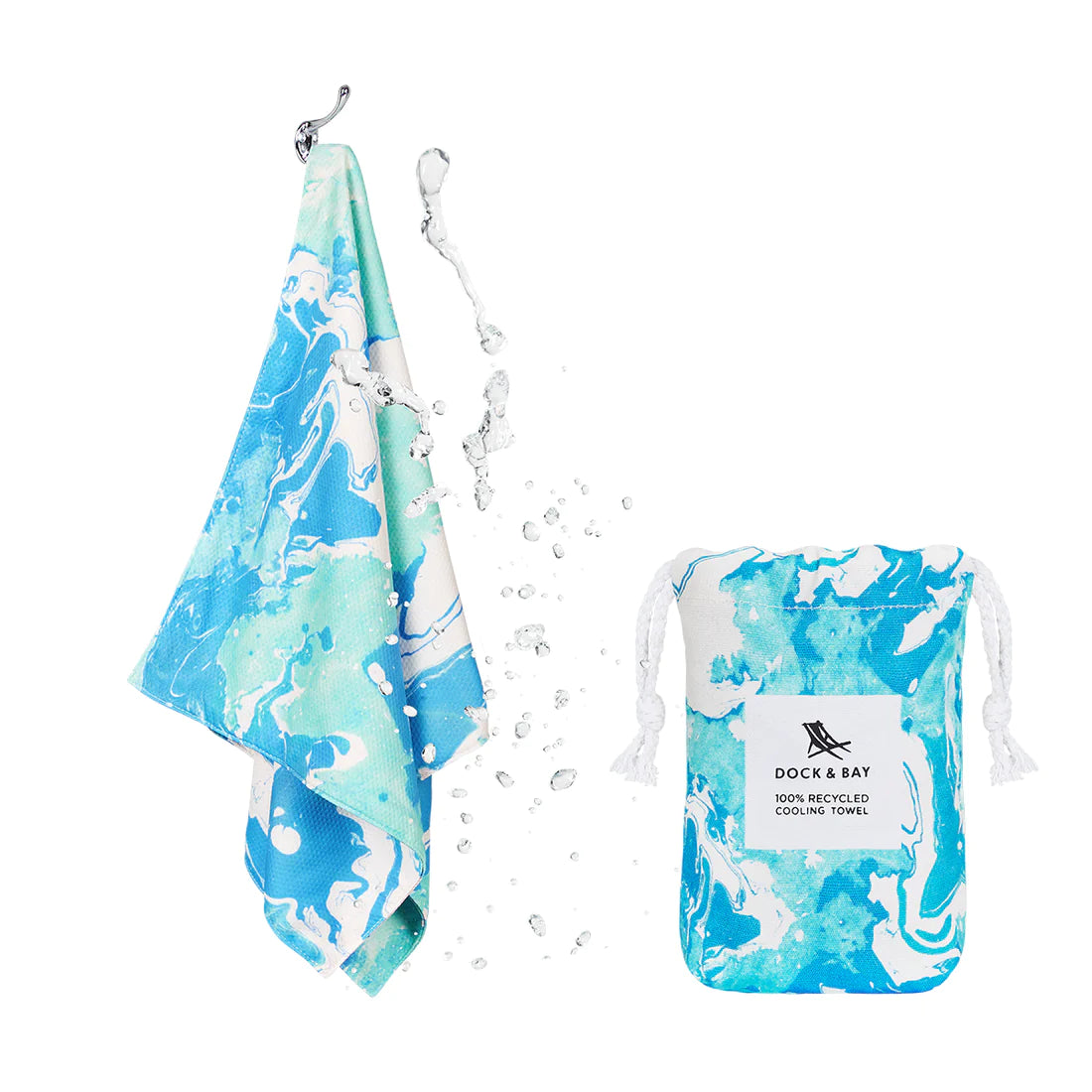 Marble Collection Cooling Towel | 100% Recycled