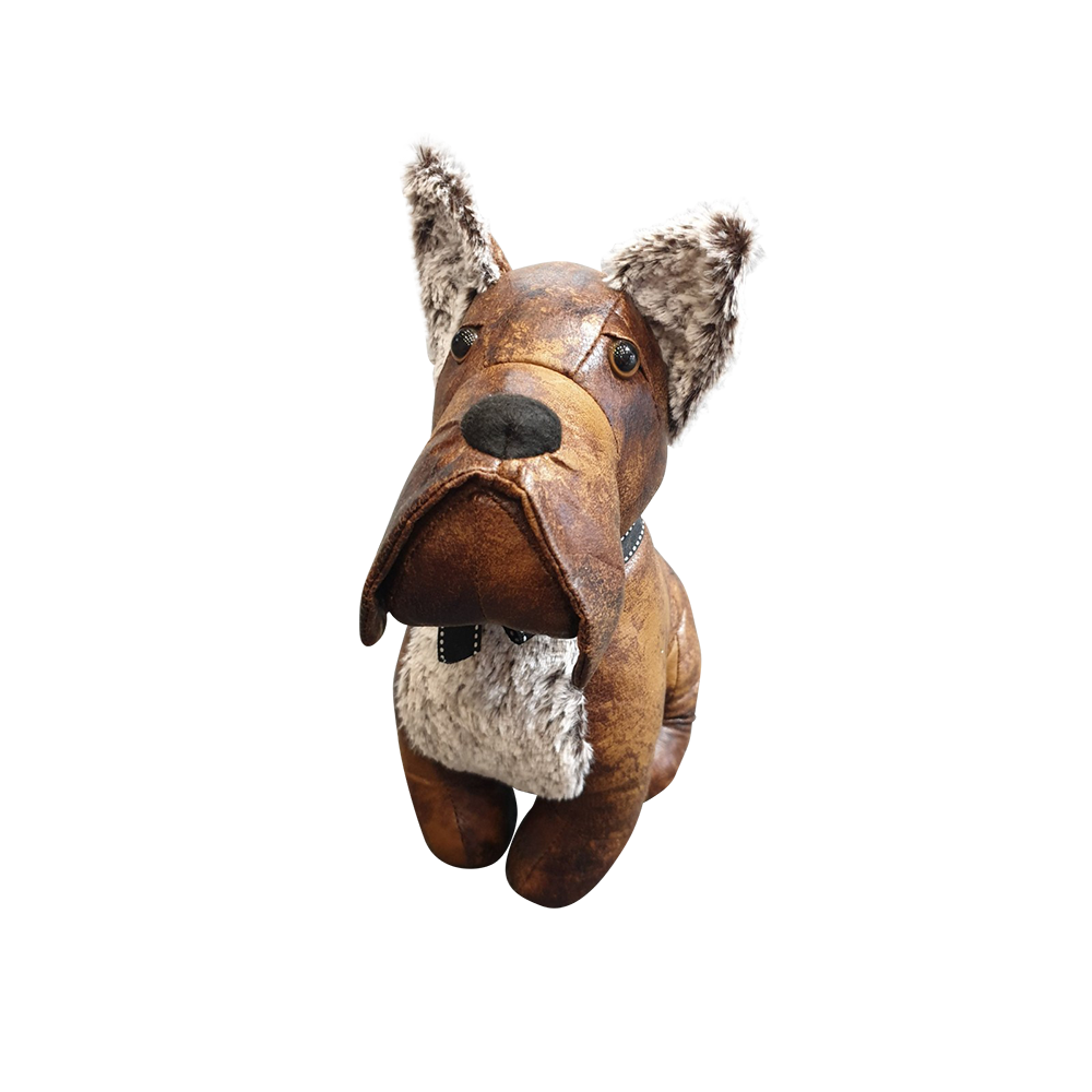Pippa The Puppy | Leather Doorstop
