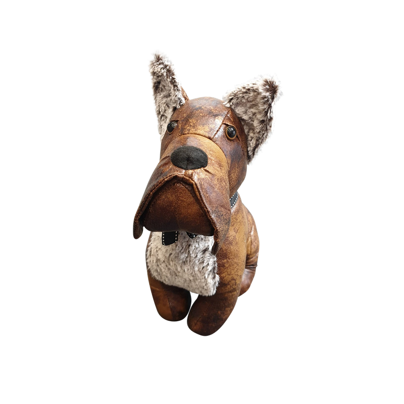 Pippa The Puppy | Leather Doorstop
