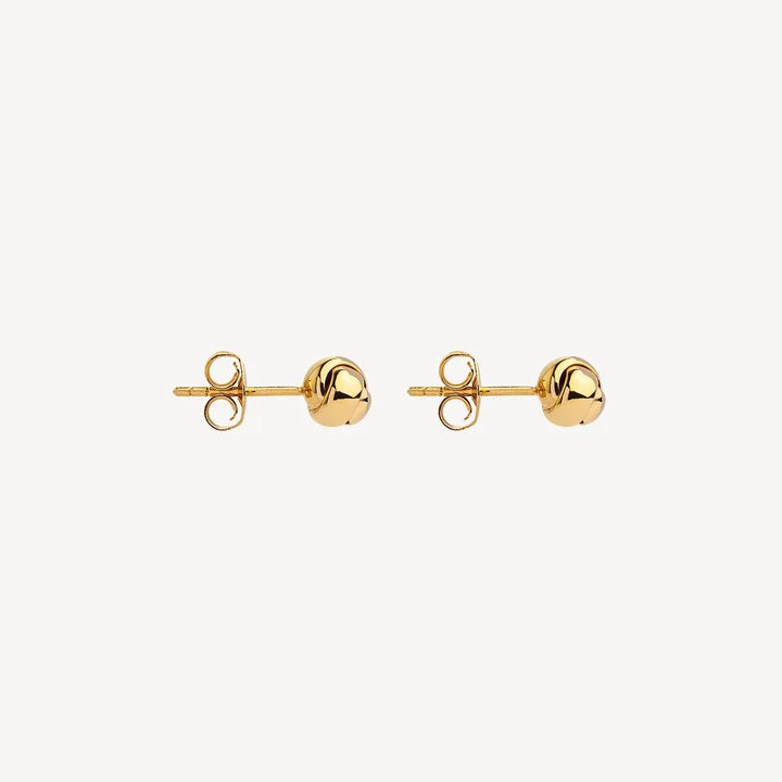 Floret Stud Earrings | Yellow Gold