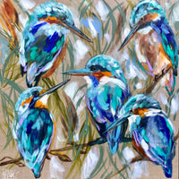 Bird Art By Amanda Brooks | Stone Drink Coaster Collection