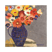 Colourful Flowers By Anna Blatman | Stone Drink Coaster Collection