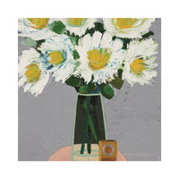 Colourful Flowers By Anna Blatman | Stone Drink Coaster Collection