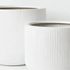 Pot Linear | White