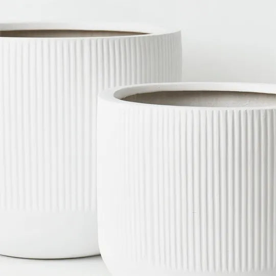 Pot Linear | White