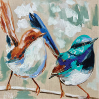 Bird Art By Amanda Brooks | Stone Drink Coaster Collection