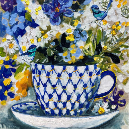 Fridge Magnets By Amanda Brooks | Magnetic Blues