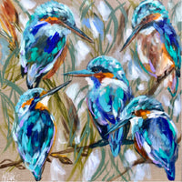 Fridge Magnets By Amanda Brooks | Magnetic Blues