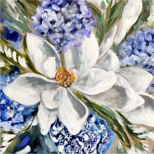 Fridge Magnets By Amanda Brooks | Magnetic Blues