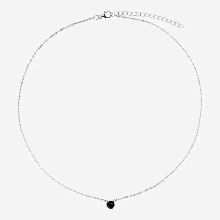Heavenly Onyx Necklace | Sterling Silver