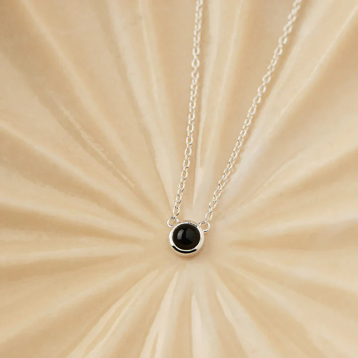 Heavenly Onyx Necklace | Sterling Silver