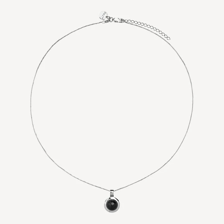 Husk Onyx Small Necklace (45cm+ext)