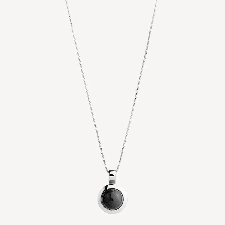 Husk Onyx Small Necklace (45cm+ext)