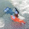 Dive Buddies Sonny the Sea Creature Blue Neon Orange