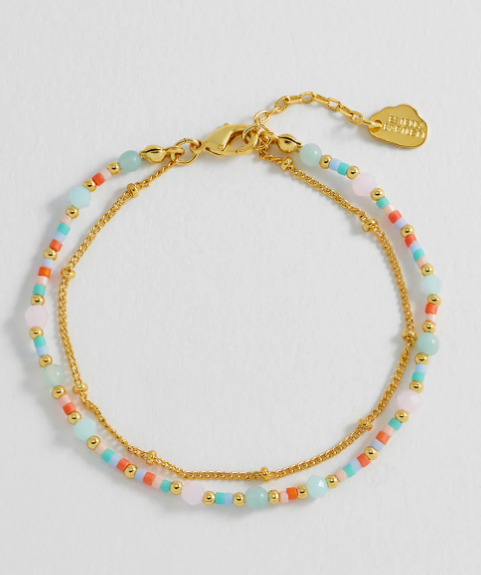 Mini Mixed Duo Chain Bracelet | Love