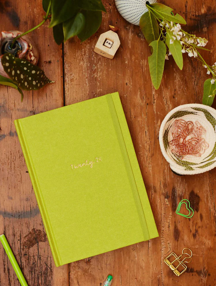 2024 Weekly Planner | Lime