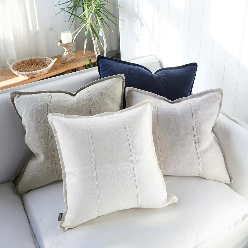 Luca® Linen Outdoor Cushion | Natural