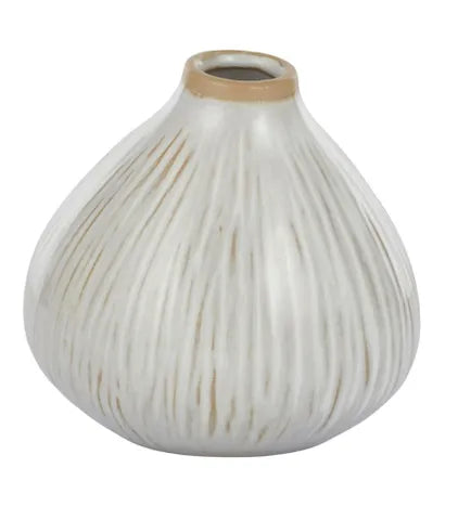 Sterlyn Ceramic Vase | Natural