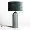 Sorrento Table Lamp with Velvet Shade