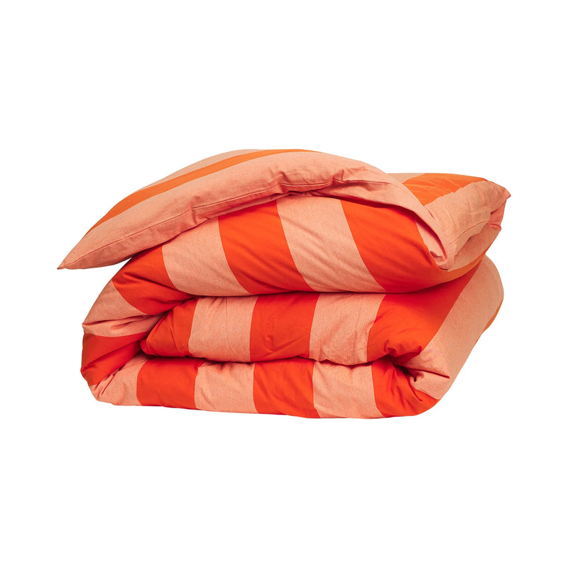 Blanca Cotton Quilt Cover Aperol | King