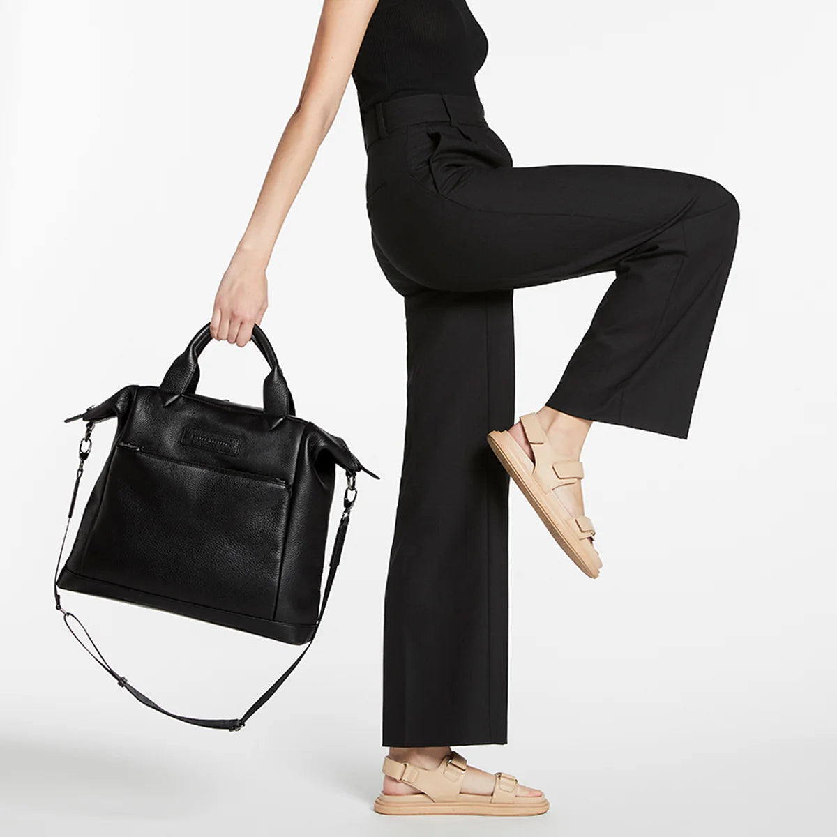 Comes In Waves Bag | Black