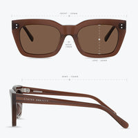 Antagonist Sunglasses | Brown