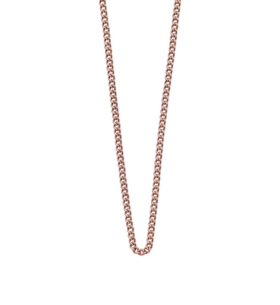 Bespoke Curb Chain | 18K Rose Gold Vermeil