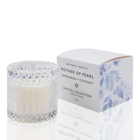 Candle Mother Of Pearl | Lemongrass + Coconut