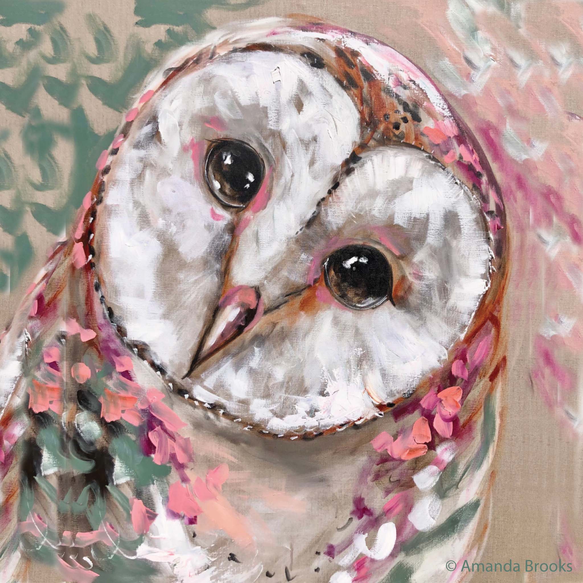Bird Art By Amanda Brooks | Stone Drink Coaster Collection