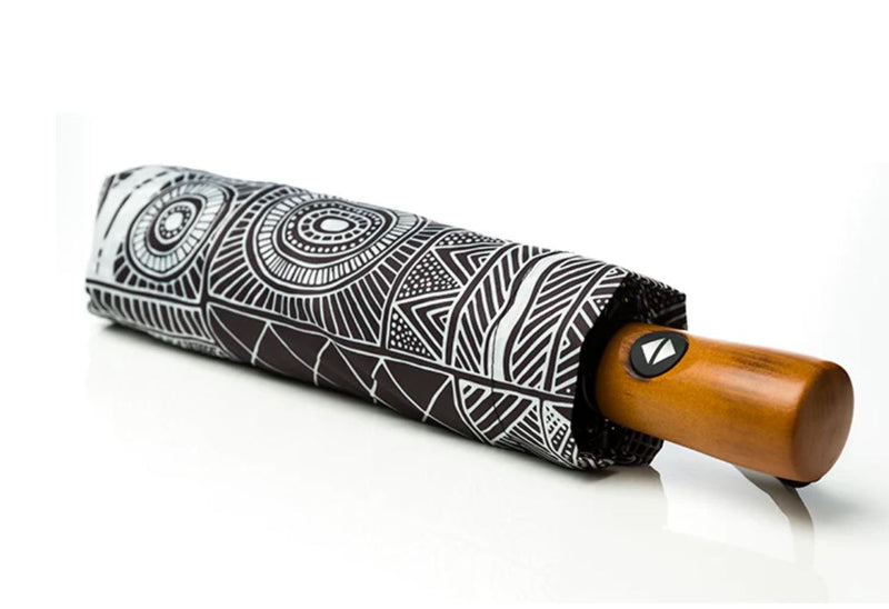 Aboriginal Artist Designed Fold Up Umbrella