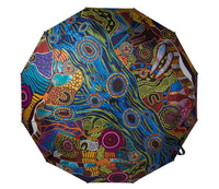 Aboriginal Artist Designed Fold Up Umbrella