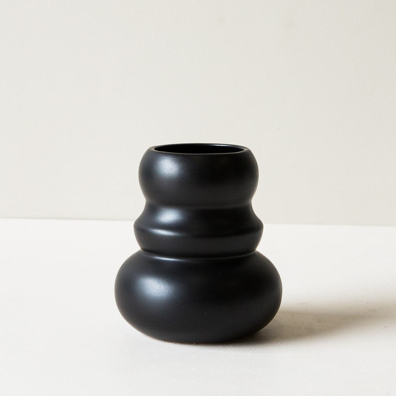 Klein Vase | Matt Black