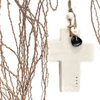 Ceramic Cross Hanging | LOVE