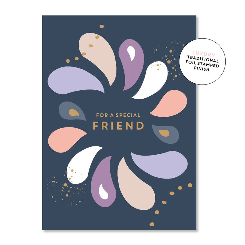 Special Friend Retro | Greeting Card