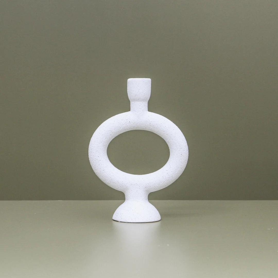 Thea Candlestand | White